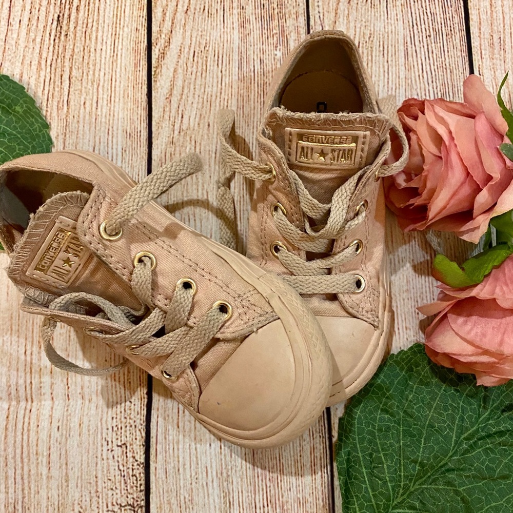 Rose Gold Converse